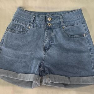 Denim Blue Women's Shorts